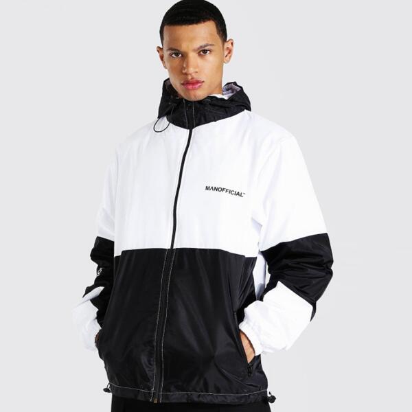 正規激安 Boohoo ブーフー カラーブロック ジャケット アウター 大きいサイズあり 流行 最新 メンズカジュアル ファッション 代 30代 40代 人気が高い Portnetcorporation Co Zw