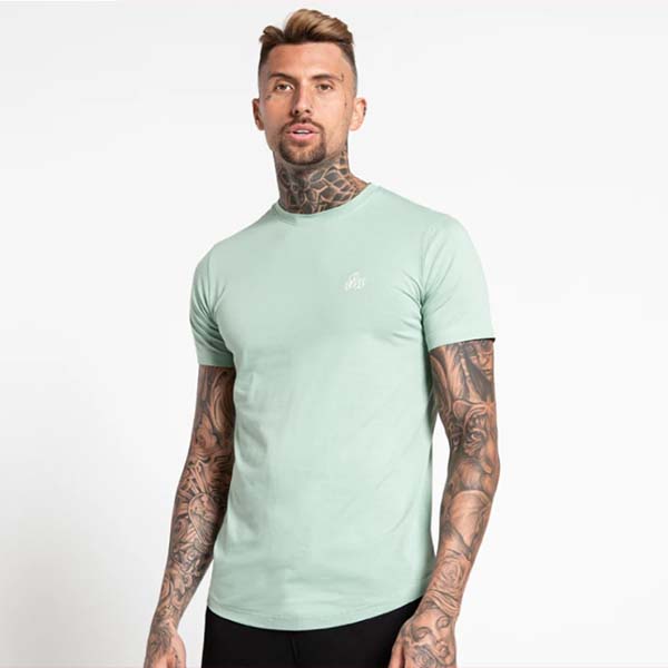 Tシャツ カットソー 新作ウエア 日本未入荷 半袖 トップス ライトグリーン ロゴ Tシャツ Clothing ビーインスパイアードクロージング Inspired Bee インポートブランド ウェア 代 30代 40代 メンズ 男性 スポーツ フィットネス ジム 高身長 Shoxruxtj Com