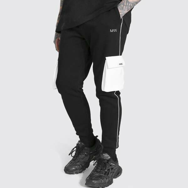Boohoo ブーフー Boohoo カーゴ スリム スキニー ジョガー トレーニング ジョガーパンツ スウェットパンツ インポートブランド ランニング ジム スポーツ 小さいサイズ 大きいサイズあり メンズ ファッション フィットネス トラックパンツ Highsoftsistemas Com Br