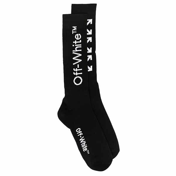 オフホワイト Off White Arrow 靴下 ロゴ 靴下 ソックス メンズ 男性 インポートブランド 代 30代 40代 ユニセックス プレゼント 誕生日 贈答品 Iconnect Zm