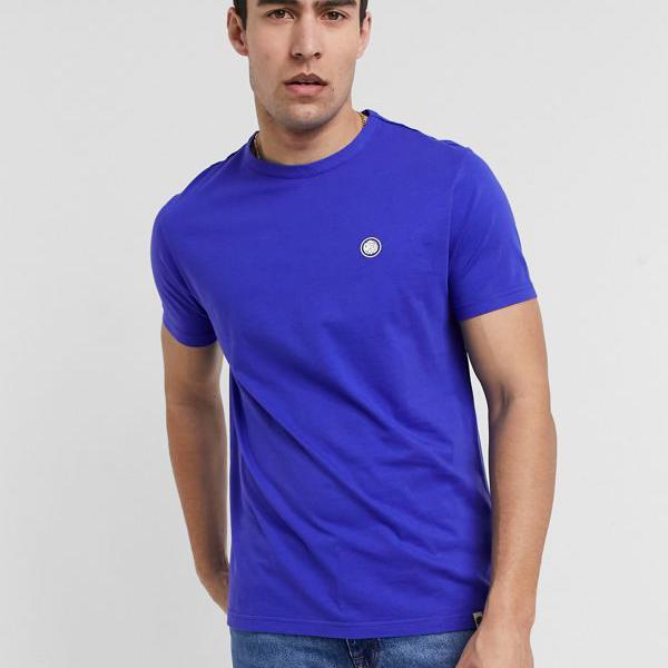 高品質 Tシャツ カットソー Green Pretty プリティーグリーン ブルーのプリティグリーンチェストロゴtシャツ 小さいサイズから大きいサイズまで インポートブランド 男性 メンズ トップス 熱販売 Applefaces Co