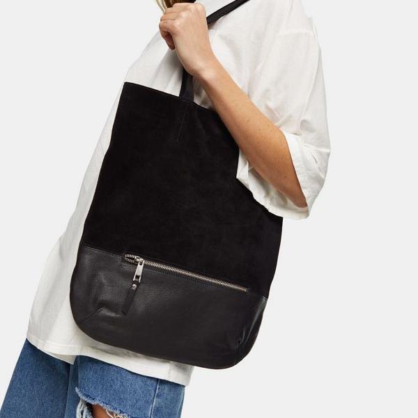 公式店舗 楽天市場 トップショップ Topshop Topshop トップショップジップトートバッグ ブラック 鞄 レディース 女性 インポートブランド セレクトショップ Diva Closet 工場直送 Matijevic Rs