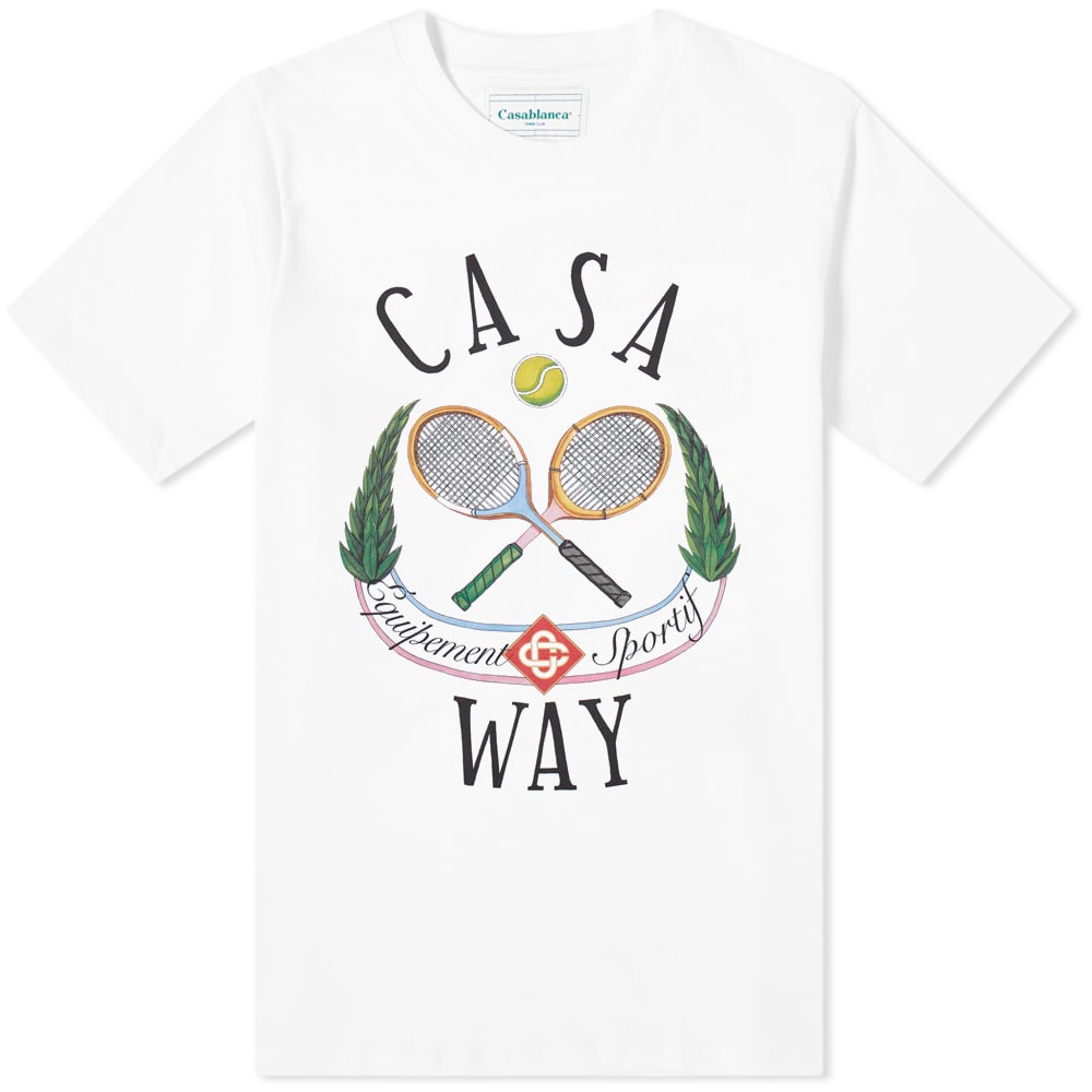 カサブランカ Casablanca カサブランカカサウェイテニスクラブティー トップス メンズ 男性 インポートブランド 小さいサイズから大きいサイズまで Vanelvira Com