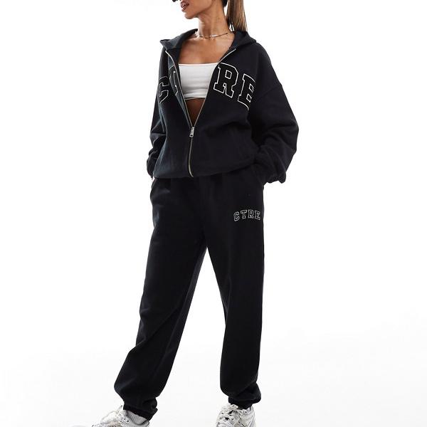 【楽天市場】ザクチュールクラブ The Couture Club クチュールクラブのコーディネートジョガー（黒） パンツ ボトム レディース