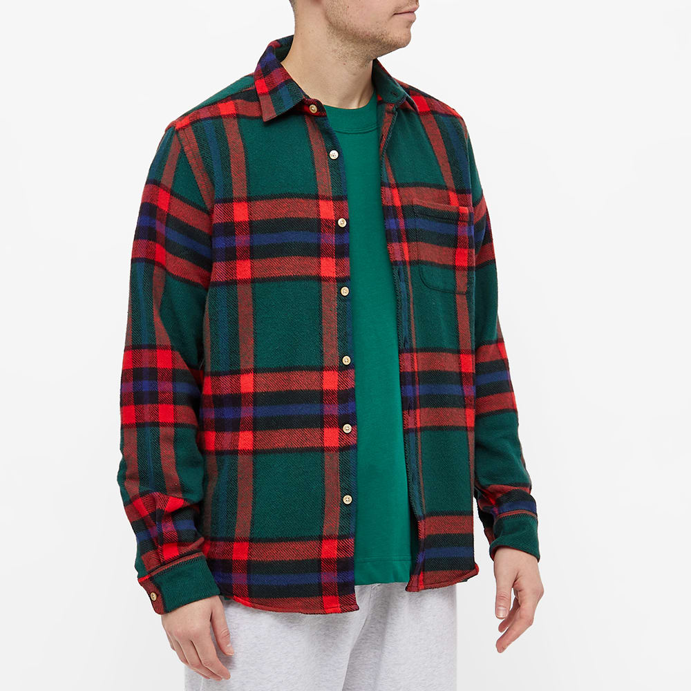 ポーチュギースフランネル Portuguese Flannel ポルトガルフランネルウィンターブランケットチェックオーバーシャツ トップス メンズ 男性 インポートブランド 小さいサイズから大きいサイズまで Deerfieldtwpportage Com