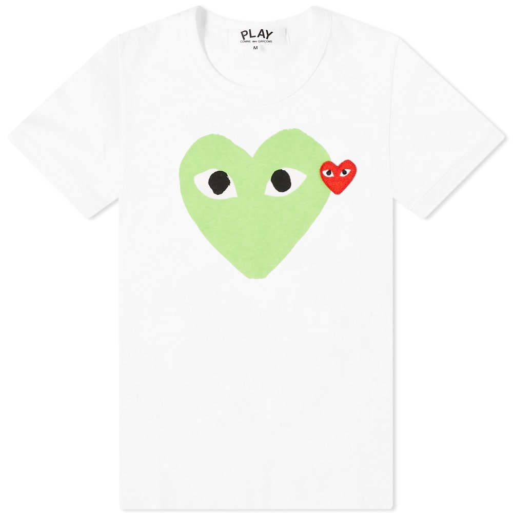 楽天市場 コム デ ギャルソン プレイ Play Comme Des Garcons コムデギャルソンプレイウィメンズダブルハートロゴtシャツ トップス メンズ 男性 インポートブランド 小さいサイズから大きいサイズまで セレクトショップ Diva Closet