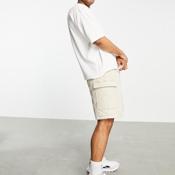 エイソス Asos Asos Asos Design オフホワイトタオル地オーバーサイズtシャツ トップス メンズ 男性 インポートブランド 小さいサイズから大きいサイズまで septicin Com