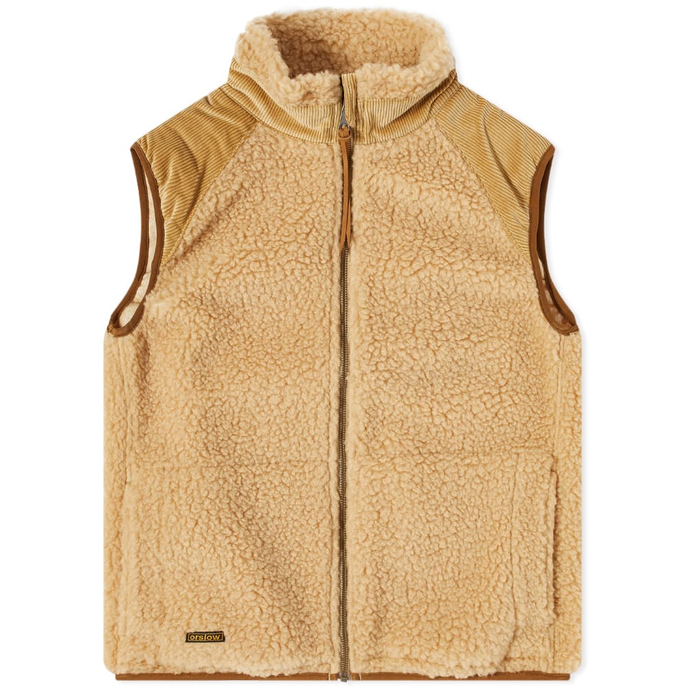 オアスロウ Orslow またはスローボアフリースベスト トップス メンズ 男性 インポートブランド 小さいサイズから大きいサイズまで Mybluehotel Com Br