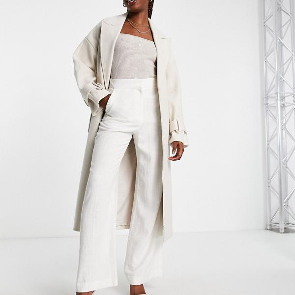 【楽天市場】フォーエバーニュー Forever New Forever New ベルテッド ラップ コート クリーム アウター レディース