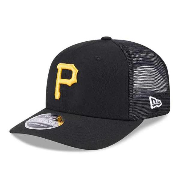 ニューエラ New Era NEW ERA ニューエラ ピッツバーグ・パイレーツ 9seventy トラッカーキャップ（ブラック） 帽子 レディース 女性 インポートブランド