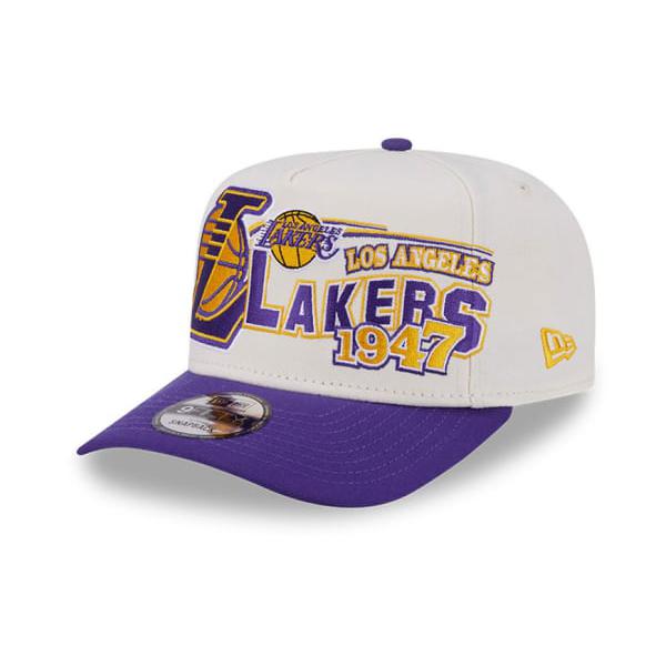 ニューエラ New Era NEW ERA ニューエラ LAレイカーズ 9FIFTY グラフィックロゴキャップ、コントラストバイザー付き、マルチカラー 帽子 レディース 女性 インポートブランド