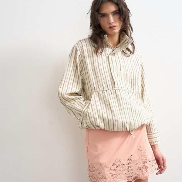 トップショップ Topshop TOPSHOP トップショップのレース裾ラップミニスカート（ピンク） スカート レディース 女性 インポートブランド 小さいサイズから大きいサイズまで 14,480円