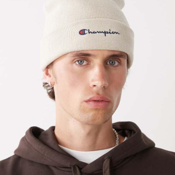 チャンピオン Champion CHAMPION チャンピオン ビーニー(ベージュ) 帽子 メンズ 男性 インポートブランド
