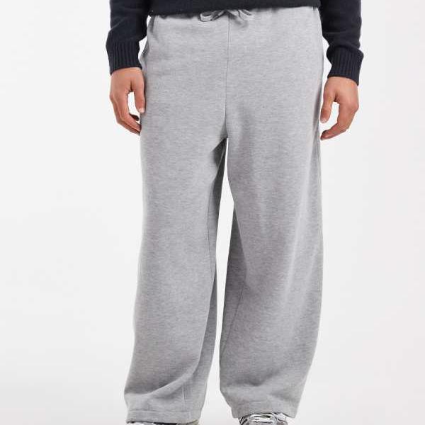エイソス ASOS asos ASOS DESIGN エッセンシャルズ ルーズフィット ジョガー（グレーマール） ズボン下 下つ方 メンズ 成人男性 インポートブランド たわい無い大きさから気が大きい大きさまで