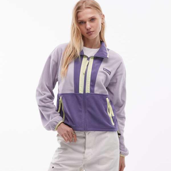 コロンビア Columbia コロンビア バックボウル II フルジップ フリース (パープル) トップス レディース 女性 インポートブランド 小さいサイズから大きいサイズまで