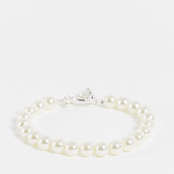 チェーン エイブル Chained Able チェーン エイブル パール ブレスレット シルバー アクセサリー メンズ 男性 インポートブランド septicin Com