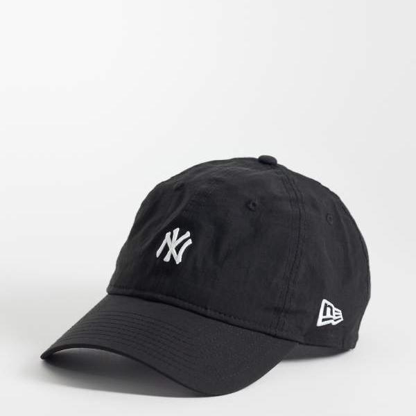 ニュー内鰓 New Era NEW ERA New Era NY Yankees 9twenty ミニ ロゴタイプ 旗がしら、黒いこと かぶり笠 レディース 成人女性 インポートブランド