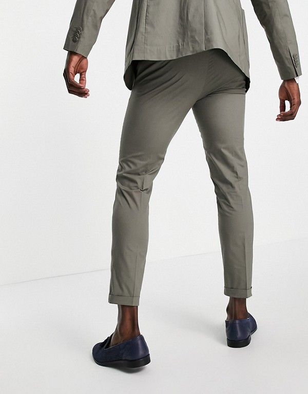 手玉アンドジョーンズ Jack Jones ジャック ジョーンズ割増ムスリムフィットクロップドスーツ下穿きグリーン パンツ 裾 メンズ ガイ 輸入品商品名 賎しい号からラフサイズまで 京都の選り分ける店divacloset Damienrice Com