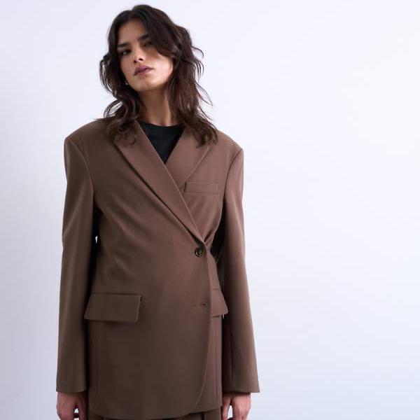 トップショップ Topshop TOPSHOP トップショップのコーデュロイウエスト絞りブラウス（マッシュルームカラー） アウター レディース 女性 インポートブランド 小さいサイズから大きいサイズまで