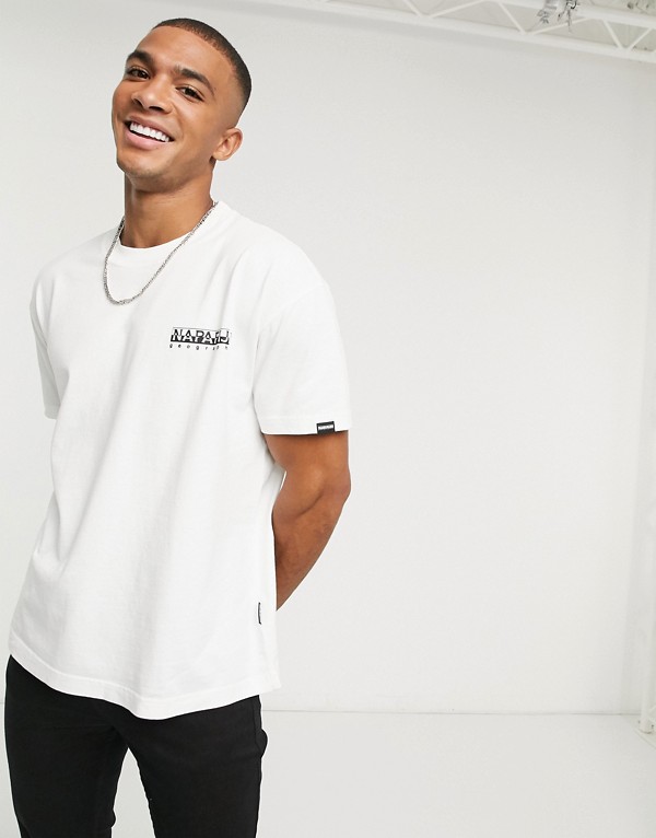 楽天市場 ナパピリ Napapijri Napapijri Napapijri Yoiktシャツ 白 トップス メンズ 男性 インポートブランド 小さいサイズから大きいサイズまで セレクトショップ Diva Closet