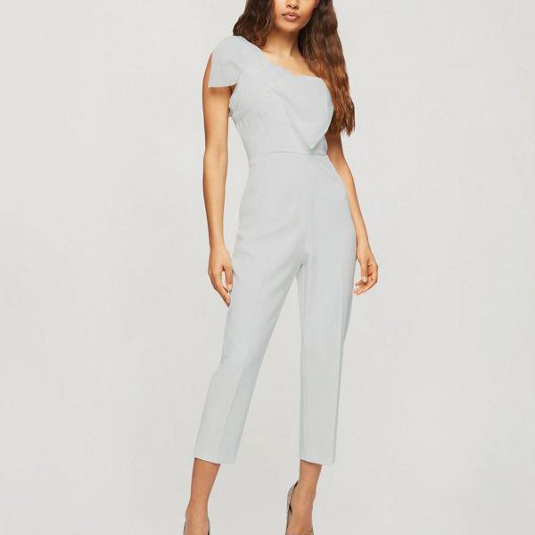 有名人芸能人 オールインワン サロペット Selfridge Miss ミスセルフリッジ ミスセルフリッジプチジャンプスーツ アイボリーのオーガンザの弓 小さいサイズから大きいサイズまで インポートブランド 女性 レディース オールインワン Dgb Gov Bf