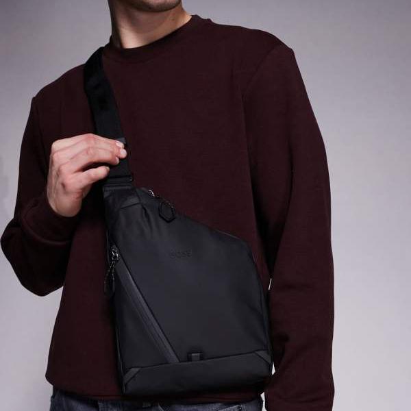 BOSS ブラック ステンソン クロスボディバッグ（ブラック） バック メンズ 男性 インポートブランド 29,559円