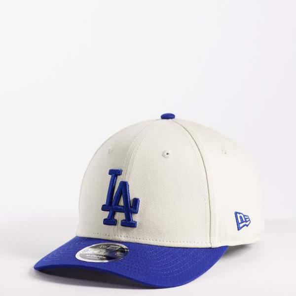 ニューエラ New Era NEW ERA ニューエラ LA ドジャース 9forty M クラウンキャップ（クリーム/ブルー） 帽子 レディース 女性 インポートブランド