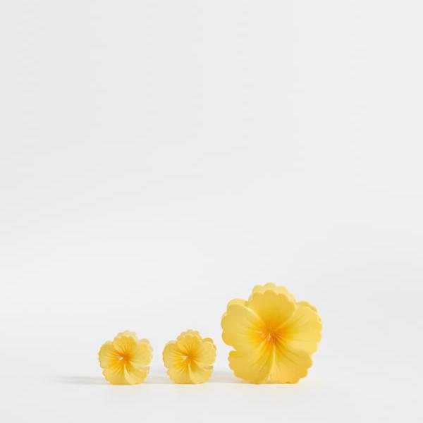 オンリー ONLY Only 黄色の花のヘアクリップ3個セットのみ アクセサリー レディース 女性 インポートブランド