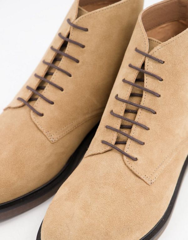 100 本物保証 エイチ バイ ハドソン H By Hudson Hbyハドソントロイレースアップブーツベージュスエード 靴 メンズ 男性 インポート ブランド 小さいサイズから大きいサイズまで 爆安プライス Newdev Jaysomaney Com