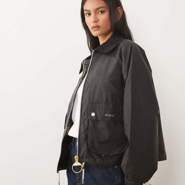 バブアーインターナショナル Barbour バブアー バーバー マロン タータン ワックスジャケット（グレー） アウター レディース 女性 インポートブランド 小さいサイズから大きいサイズまで｜セレクトショップ　Diva　Closet