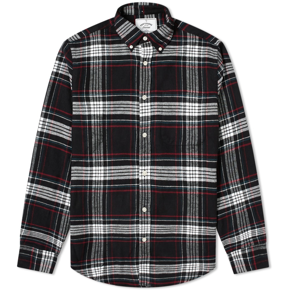 正規品 ポーチュギースフランネル Portuguese Flannel ポルトガルフランネルボタンダウンナザレチェックシャツ トップス メンズ 男性 インポートブランド 小さいサイズから大きいサイズまで 人気ブランドを Www Balloonylandkw Com