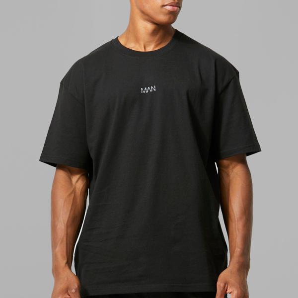 Boohoo ブーフー Boohoo マン アクティブ ジム ベーシック オーバーサイズ Tシャツ メンズ 男性 インポートブランド 小さい