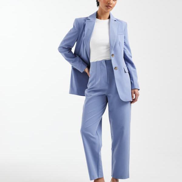 ミスセルフリッジ Miss Selfridge ミスセルフリッジ プチ エッセンシャルズ シガレット トラウザー(パウダーブルー) パンツ ボトム レディース 女性 インポートブランド 小さいサイズから大きいサイズまで|セレクトショップ Diva Closet
