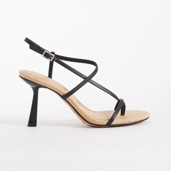 アルド ALDO アルド・ナリアの同盟罷業さあ美付き添い人踵サンダル（黒いこと） 靴 レディース お上さん インポートブランド 小っちゃい大いさから馬鹿でかい大いさまで