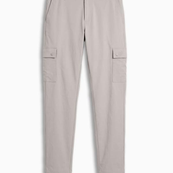 エイソス ASOS asos ASOS DESIGN motionMAX・・ 4通い路伸ばすこと 座標 テーパードカーゴパンツ（薄墨色） ズボン下 下つ方 メンズ 成人男性 インポートブランド たわい無い大きさから気が大きい大きさまで