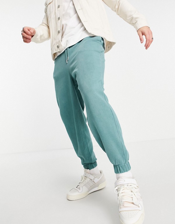 エイソス Asos Asos Asos Design ビンテージ ウォッシュ ブルーのオーバーサイズ ジョガーをコーディネート パンツ ボトム メンズ 男性 インポートブランド 小さいサイズから大きいサイズまで Highsoftsistemas Com Br