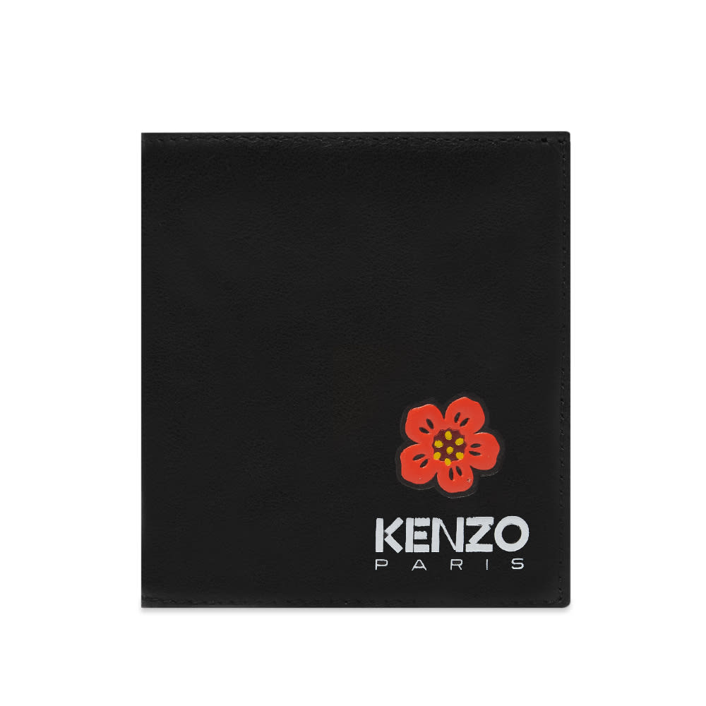 ケンゾー Kenzo Kenzo Kenzo フラワー ロゴ ビルフォールド ウォレット 財布 メンズ 男性 インポートブランド ユニセックス 熱い販売