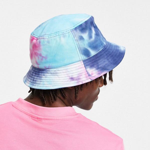 カン目的地 Kangol ピンクパープルとブルーの絞り染めのカンゴルバケットハット ハット メンズ ガイ インポートブランド Marchesoni Com Br