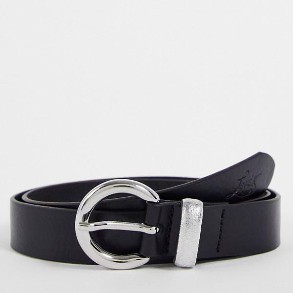 Chouninki Shinpin リーバイス Levi S リーバイスのレザーベルト ブラック ベルト レディース 女性 インポートブランド Mishiyouhin Css Edu Om