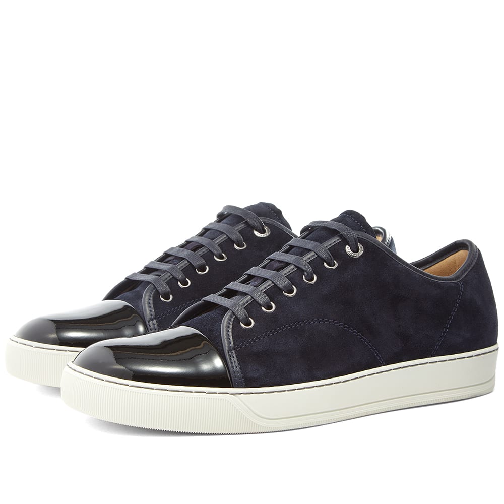 最高品質の スニーカー ランバン ランヴァン Lanvin Lanvin ランバンパテントトゥキャップロースニーカー 靴 メンズ 男性 インポートブランド 小さいサイズから大きいサイズまで Www Ethiopianreporter Com