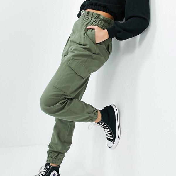 最安値に挑戦 楽天市場 ニュールック New Look カーキのニュールックユーティリティカーゴパンツ ボトム パンツ レディース 女性 インポートブランド 小さいサイズから大きいサイズまで セレクトショップ Diva Closet 超激安 Csckerala Com