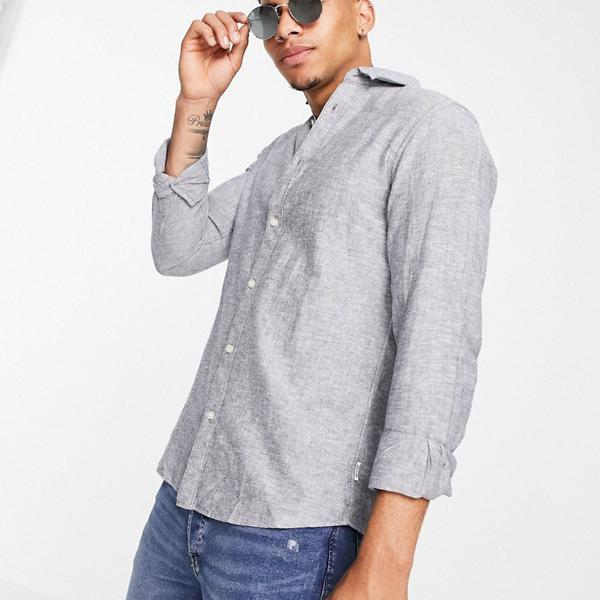 超美品 楽天市場 オンリー サンズ Only Sons Only Sonsのブルーのリネンシャツ トップス メンズ 男性 インポートブランド 小さいサイズから大きいサイズまで セレクトショップ Diva Closet 保証書付 Peugeot Tuning Parts Co Uk