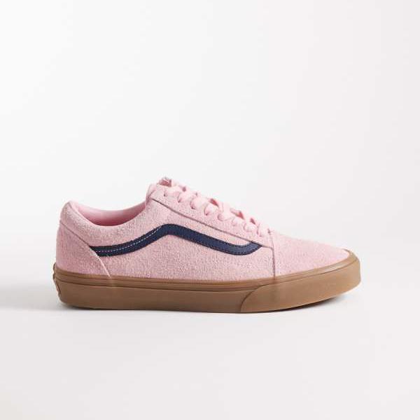 ヴァンズ Vans VANS バンズ ガムソールのピンクのVans Old Skoolトレーナー 靴 メンズ 男性 インポートブランド 小さいサイズから大きいサイズまで