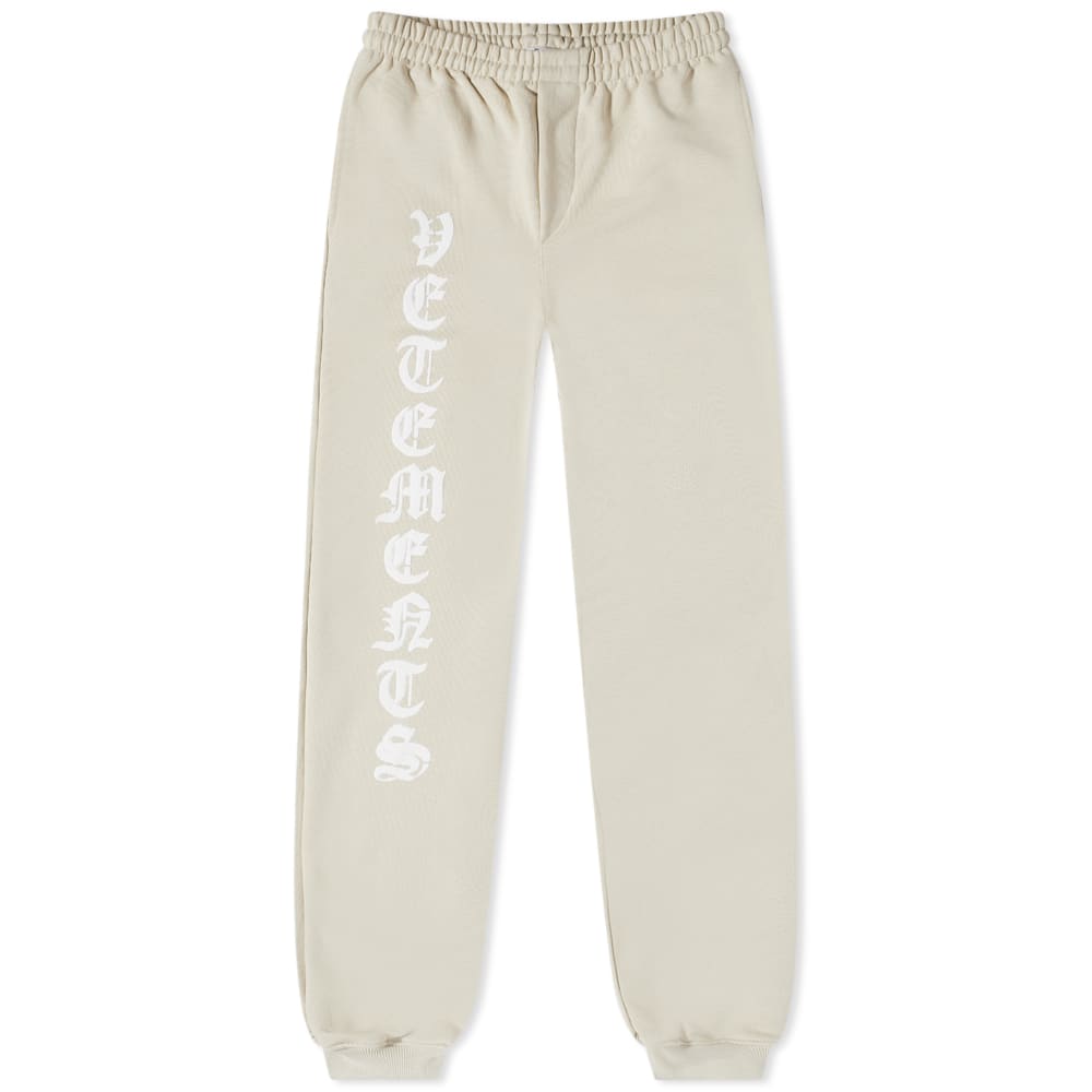 18 Off Vetements ヴェトモン ベトモン 小さいサイズから大きいサイズまで インポートブランド 男性 メンズ ボトム パンツ Vetementsアナーキーロゴスウェットパンツ ズボン パンツ