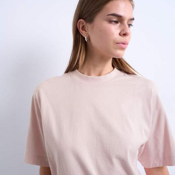 トップショップ Topshop TOPSHOP トップショップ プレミアム ベーシック 半袖Tシャツ（ライトピンク） パンツ ボトム レディース 女性 インポートブランド 小さいサイズから大きいサイズまで