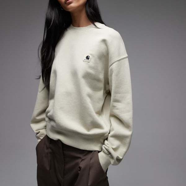 カーハート Carhartt WIP Carhartt Carhartt WIP ネルソン スウェットシャツ（ストーン） トップス レディース 女性 インポートブランド 小さいサイズから大きいサイズまで