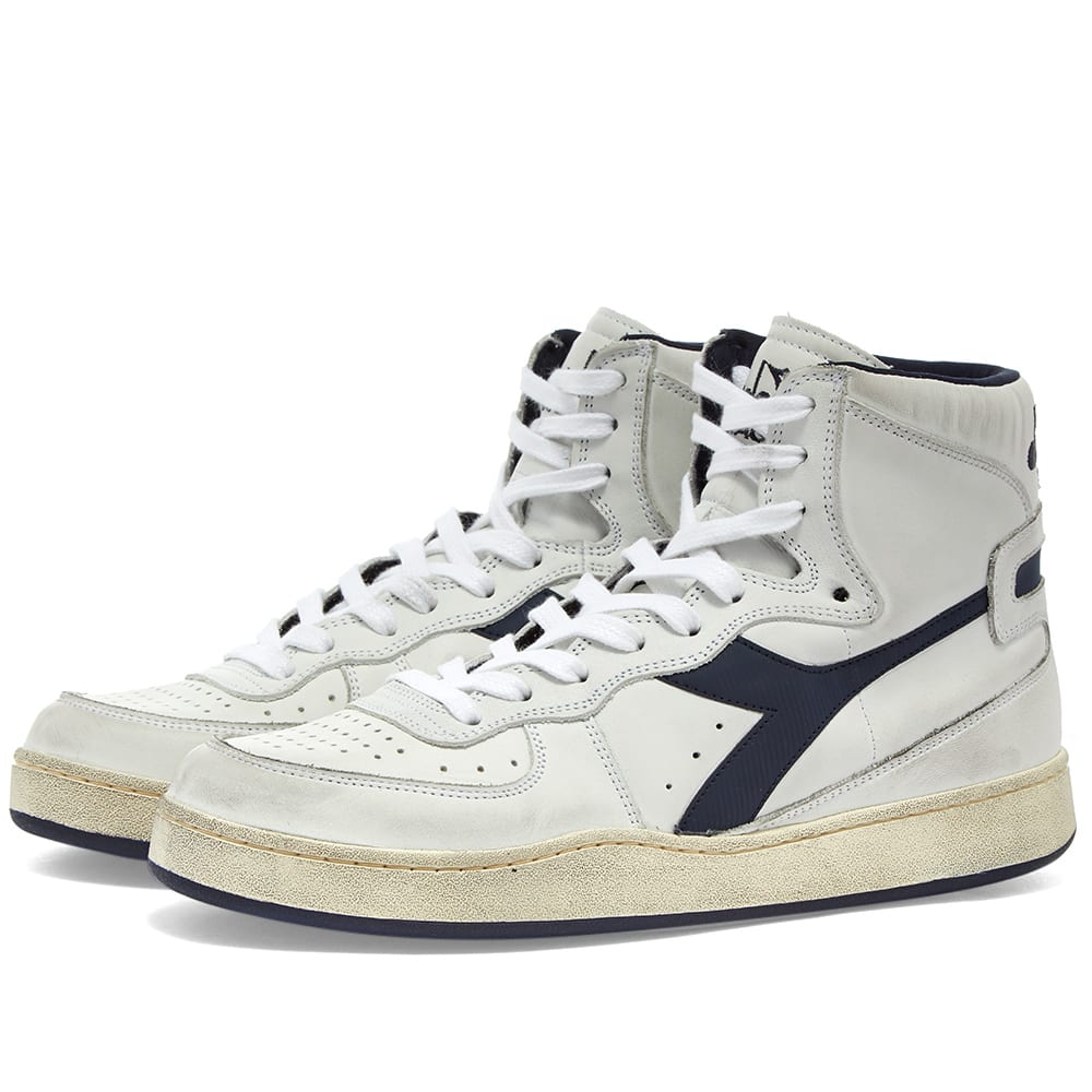 メーカー再生品 小さいサイズから大きいサイズまで インポートブランド 男性 メンズ 靴 ディアドラmiバスケット使用 Diadora Diadora ディアドラ Mi 1 C1494 Qbdworks Com