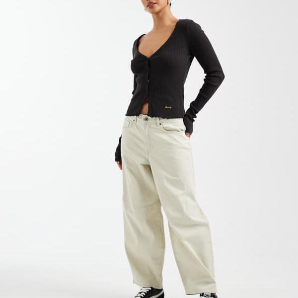 ストーンのプチバレルパンツのみ パンツ ボトム レディース 女性 インポートブランド 小さいサイズから大きいサイズまで