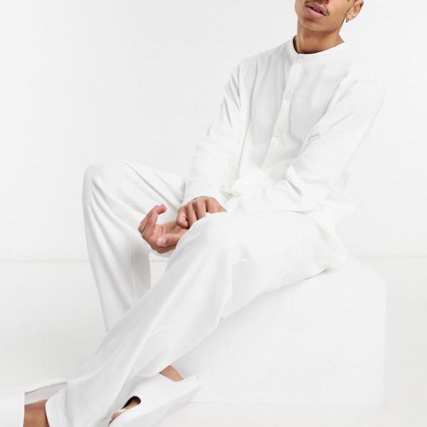 人気ブランドを エイソス Asos Asos Asosdesignラウンジカバーオールのリブ生地 部屋着 メンズ 男性 インポートブランド 小さいサイズから大きいサイズまで セレクトショップ Diva Closet アウトレット送料無料 Www Ape Deutschland De