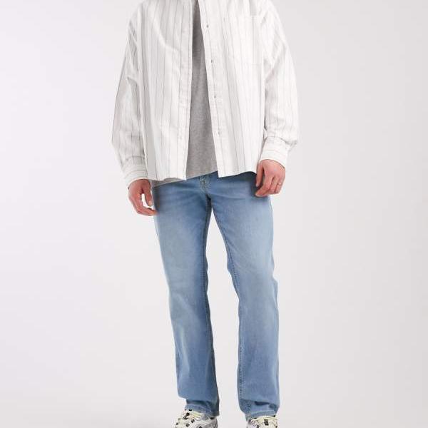 ジャックアンドジョーンズ Jack & Jones ジャック＆ジョーンズ クラーク レギュラーフィット ジーンズ（ミッドブルー） パンツ ボトム メンズ 男性 インポートブランド 小さいサイズから大きいサイズまで